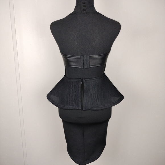 NWOT Asilio 'The Paradox Dress' in Black Sz. Sm - Picture 6 of 11